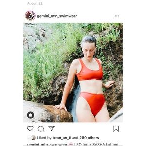 GeminiMountainSwimwear Suit! Leo Top, Sasha Bottom